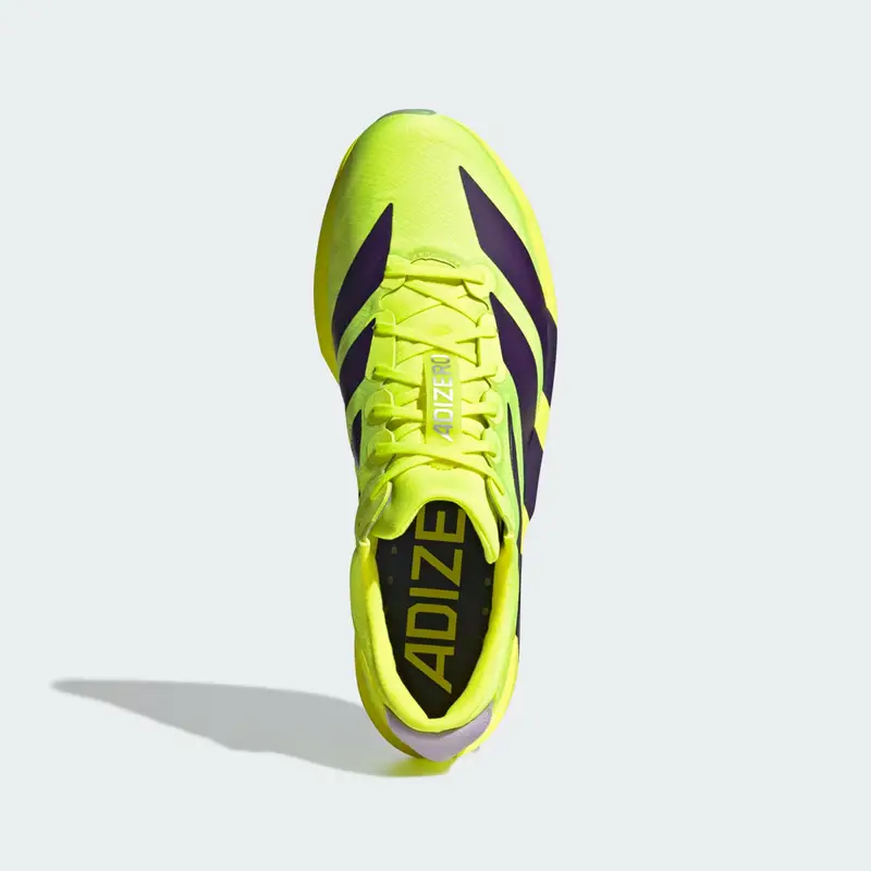 Scarpa da corsa Adizero Adios 9 giallo neon / nero miniatura 2