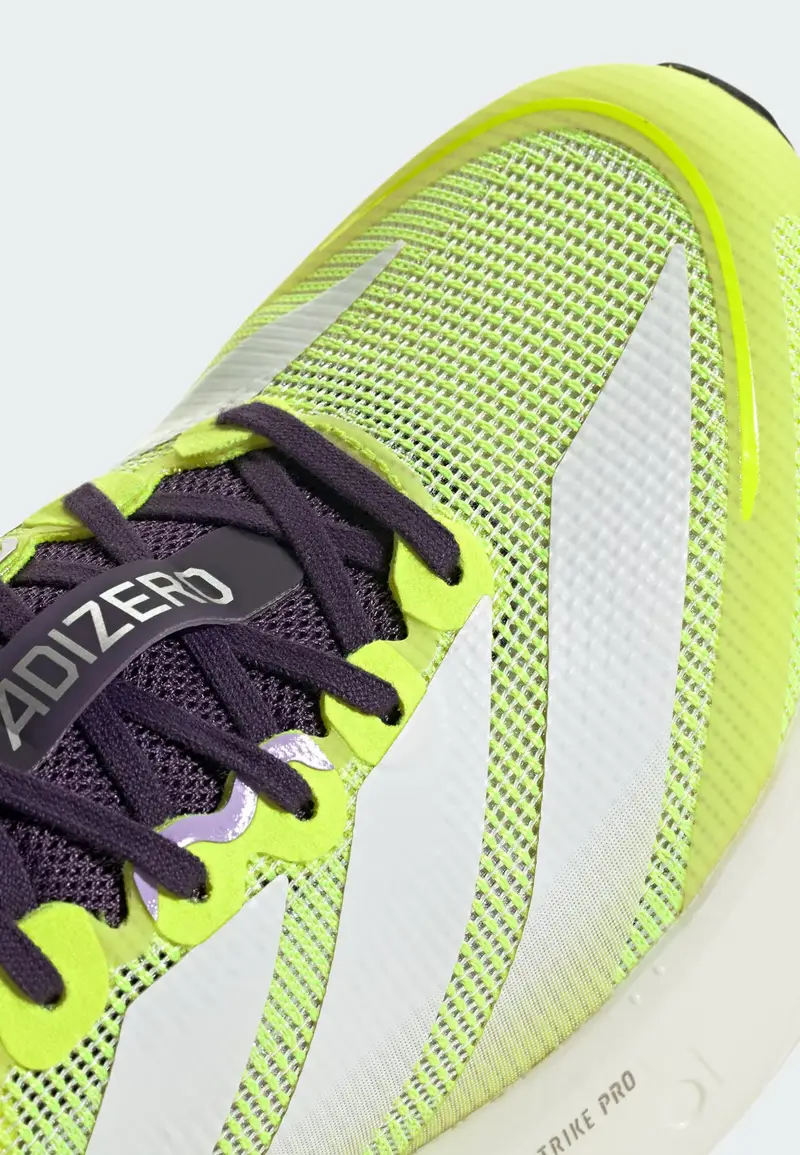 Scarpa da corsa Adizero Boston 13 giallo neon / lavanda / bianco miniatura 3