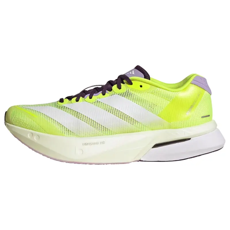 Scarpa da corsa Adizero Boston 13 giallo neon / lavanda / bianco