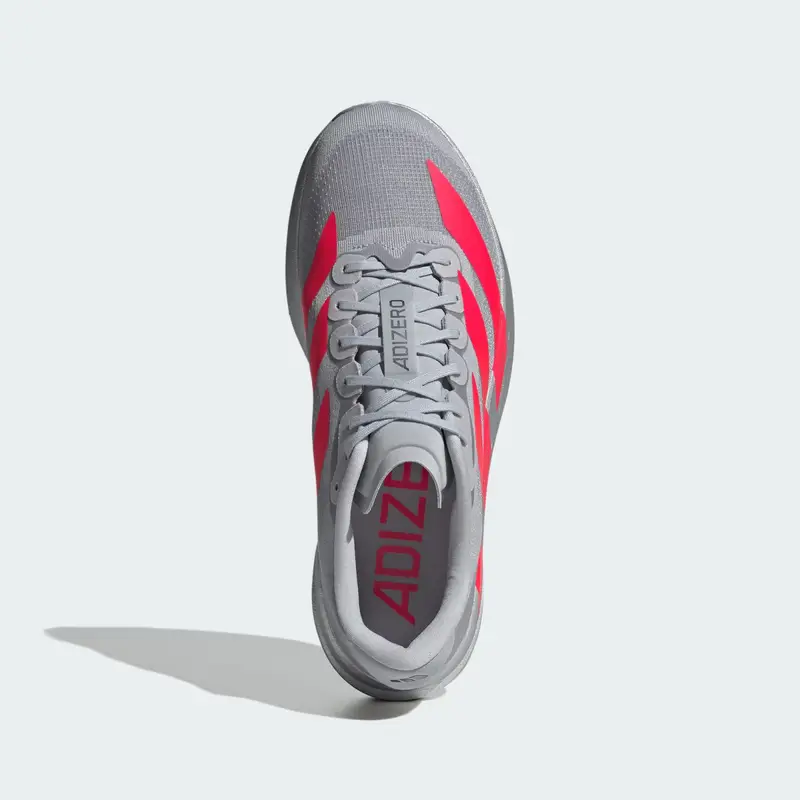 Scarpa da corsa 'Adizero EVO SL' grigio / rosso neon / argento miniatura 2