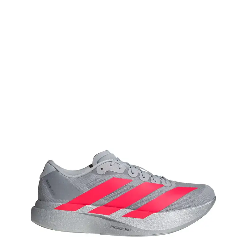 Scarpa da corsa 'Adizero EVO SL' grigio / rosso neon / argento