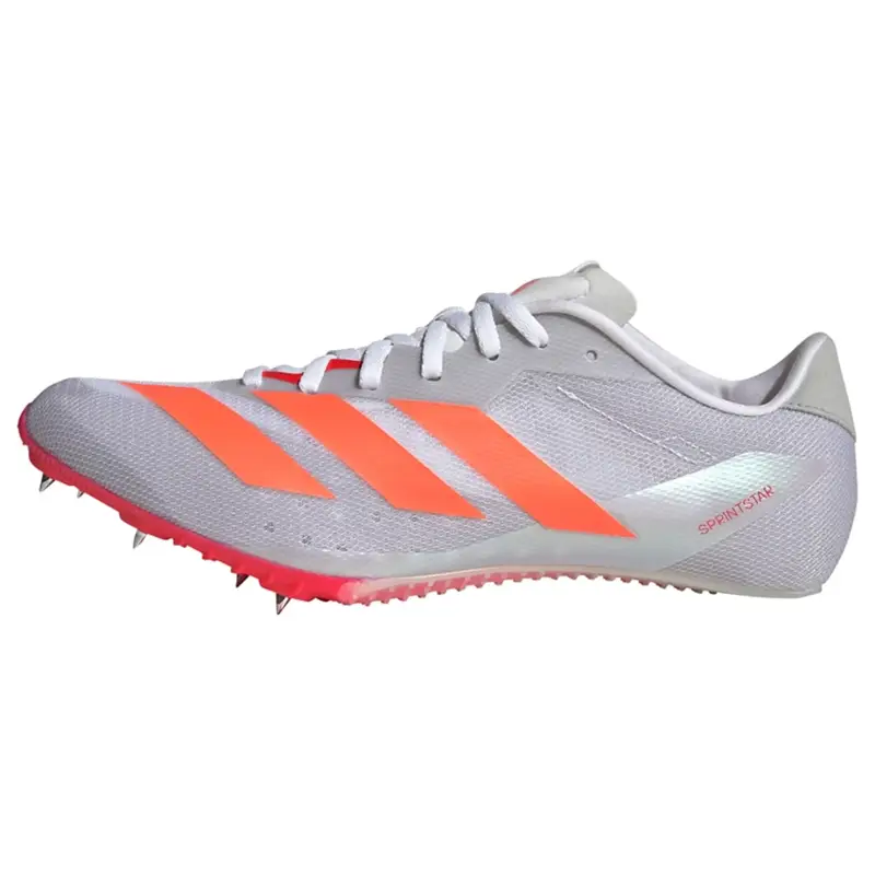 Scarpa da corsa ' Adizero Sprintstar ' grigio argento / arancione