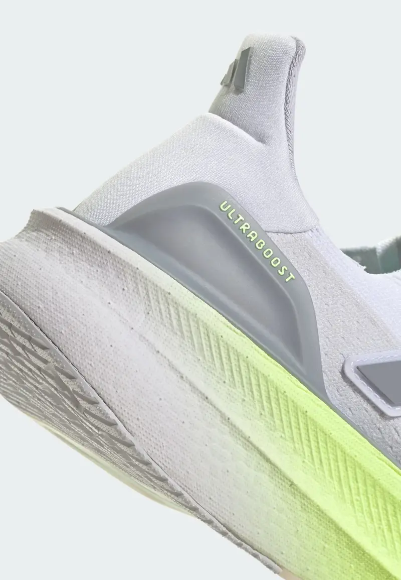 Scarpa da corsa ' Ultraboost 5' pietra / grigio sfumato / verde neon / bianco miniatura 3