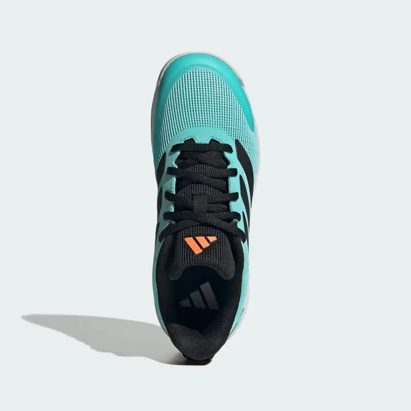 Scarpa sportiva Adizero Ubersonic turchese / arancione / nero miniatura 3