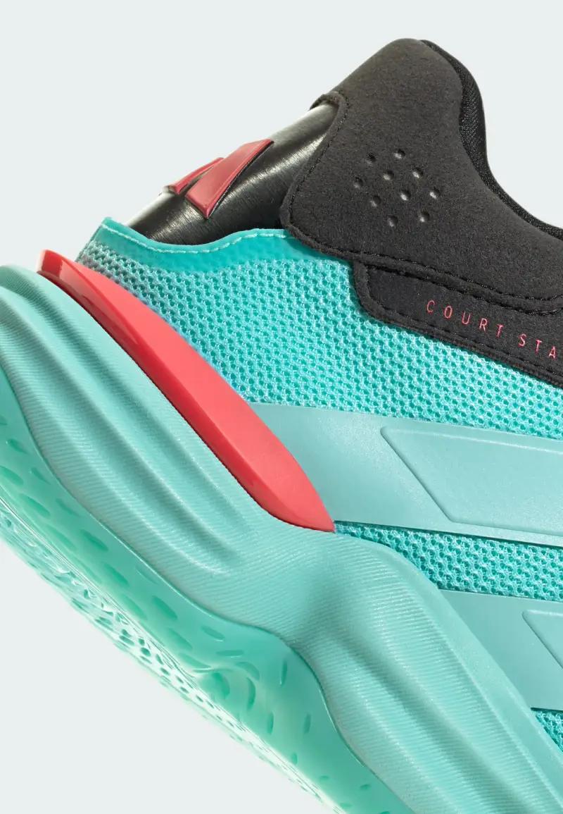 Scarpa sportiva Court Stabil Indoor turchese / rosso fuoco / nero miniatura 2