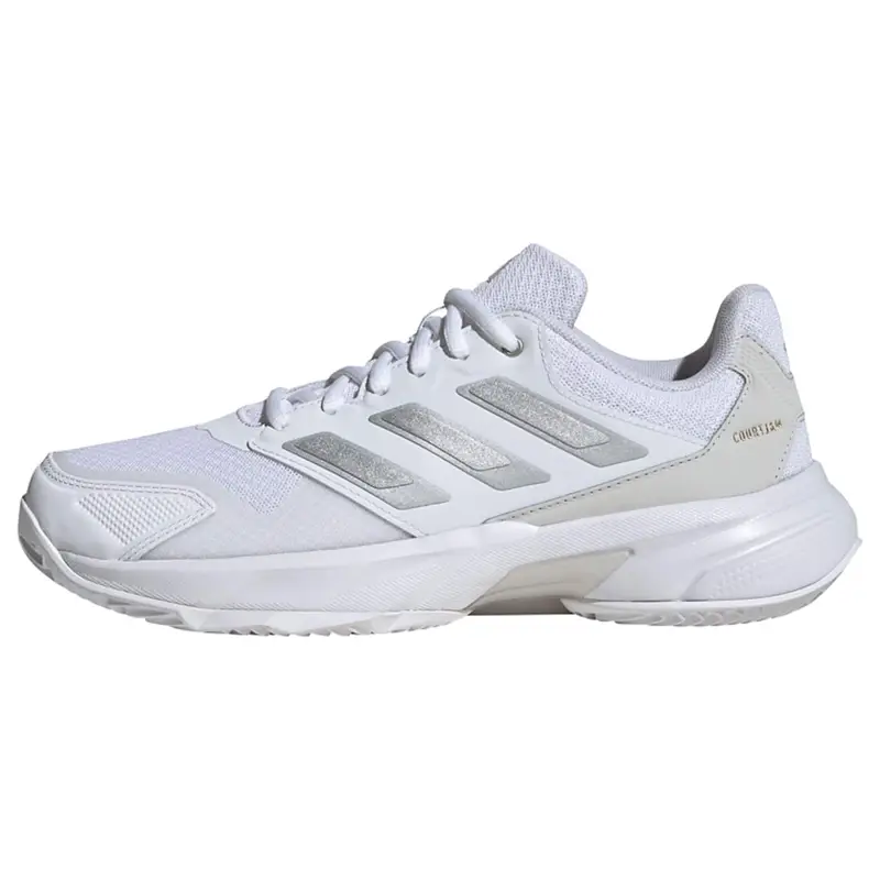 ADIDAS PERFORMANCE Scarpa sportiva 'Courtjam Control 3'  grigio chiaro / bianco