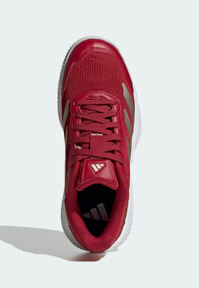 Scarpa sportiva Courtquick rosso miniatura 2