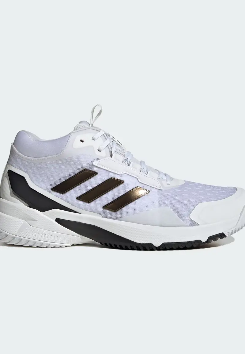 Adidas Performance Sneakers sportive Crazyflight 6 Mid Indoor bianche miniatura 3