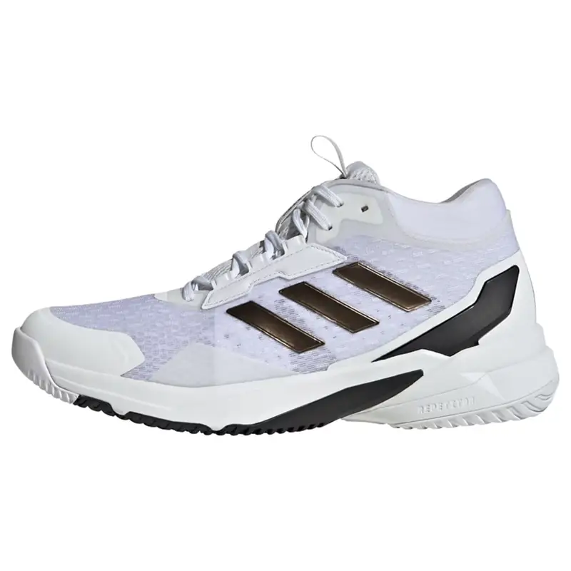 Adidas Performance Sneakers sportive Crazyflight 6 Mid Indoor bianche