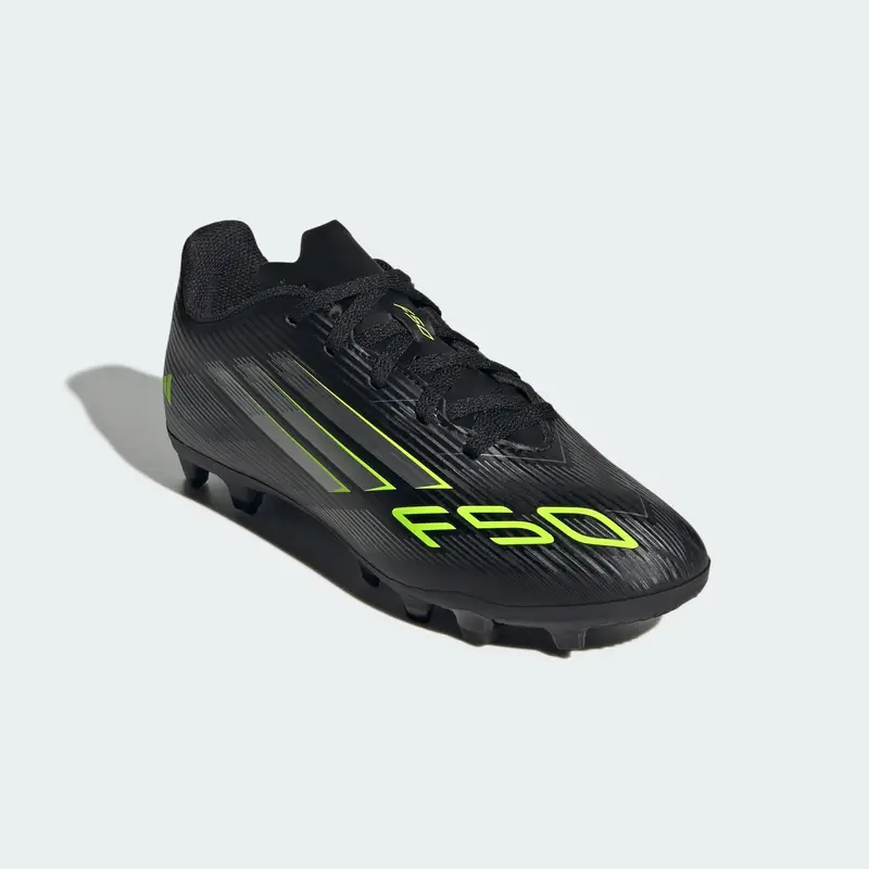 ADIDAS PERFORMANCE Scarpa sportiva 'F50 Club' grigio scuro / verde neon / nero miniatura 3