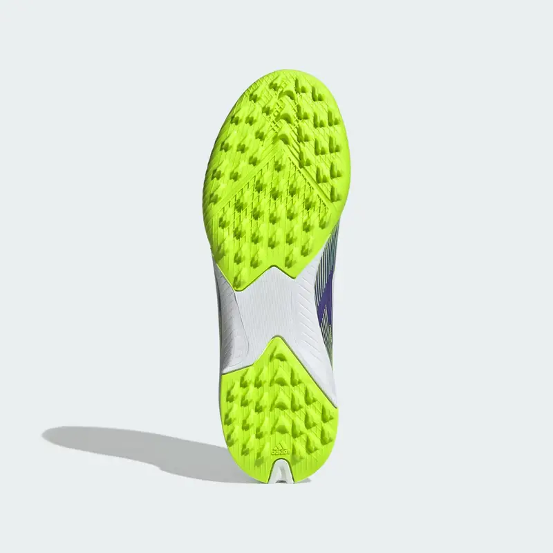 Scarpa sportiva F50 League verde neon / lilla / bianco miniatura 3