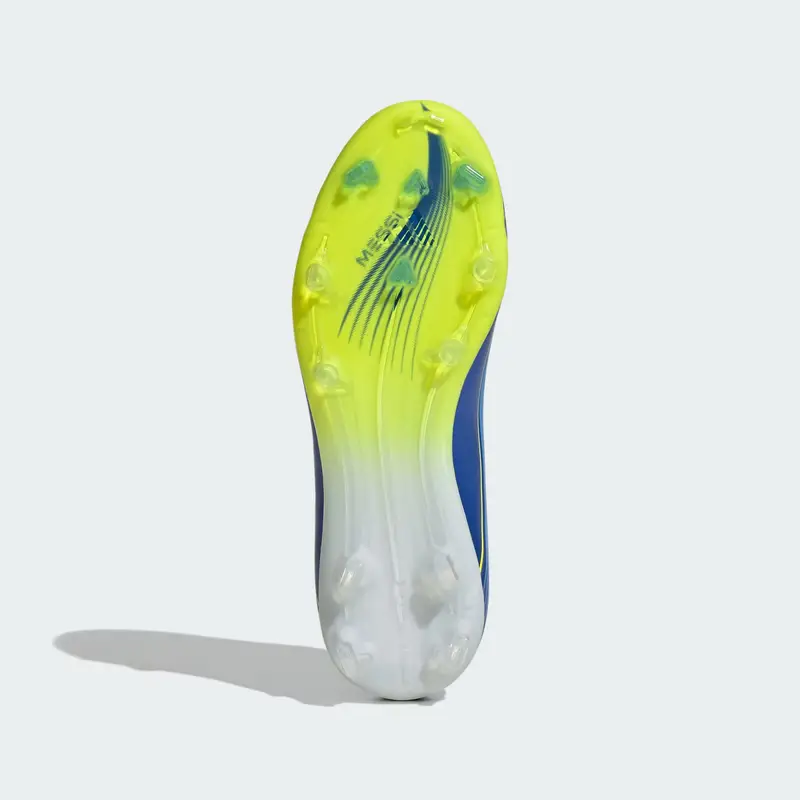 Scarpa sportiva F50 Messi Elite blu / giallo miniatura 2