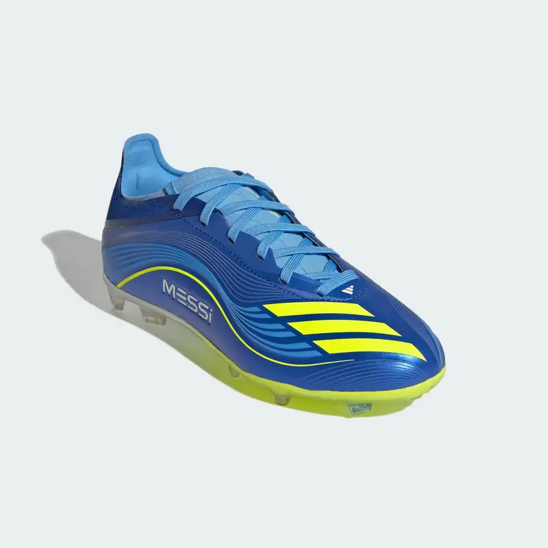 Scarpa sportiva F50 Messi Elite blu / giallo miniatura 3
