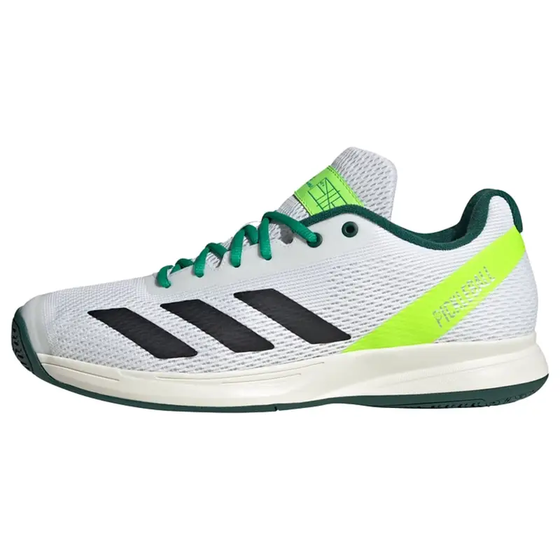 Scarpa sportiva Pickleball abete / verde neon / nero / bianco