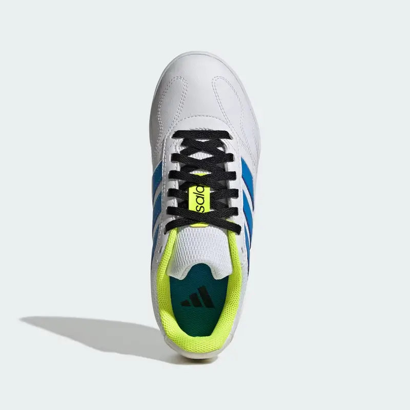 Scarpa sportiva Super Sala Competition III blu / verde neon / bianco miniatura 2