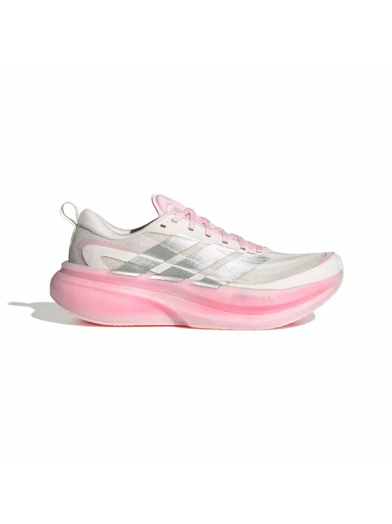 Scarpa sportiva SUPERNOVA GLIDE grigio / grigio chiaro / rosa / bianco