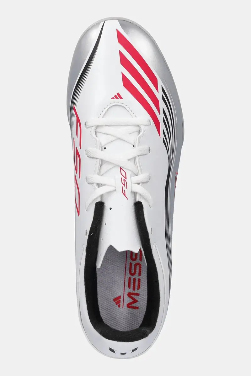 scarpe da calcio F50 Messi Club TF uomo colore bianco JP7445 miniatura 4