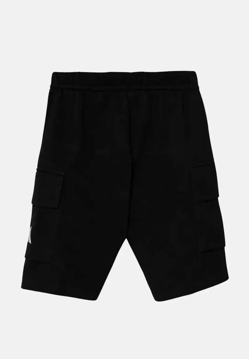 Shorts Essentials Cargo nero per bambino e bambina miniatura 2