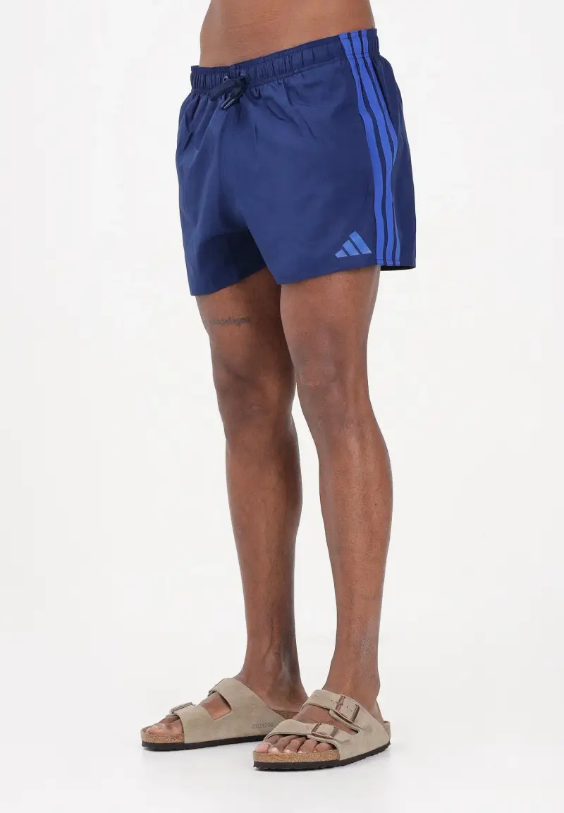 Shorts mare 3 STRIPES blu da uomo
