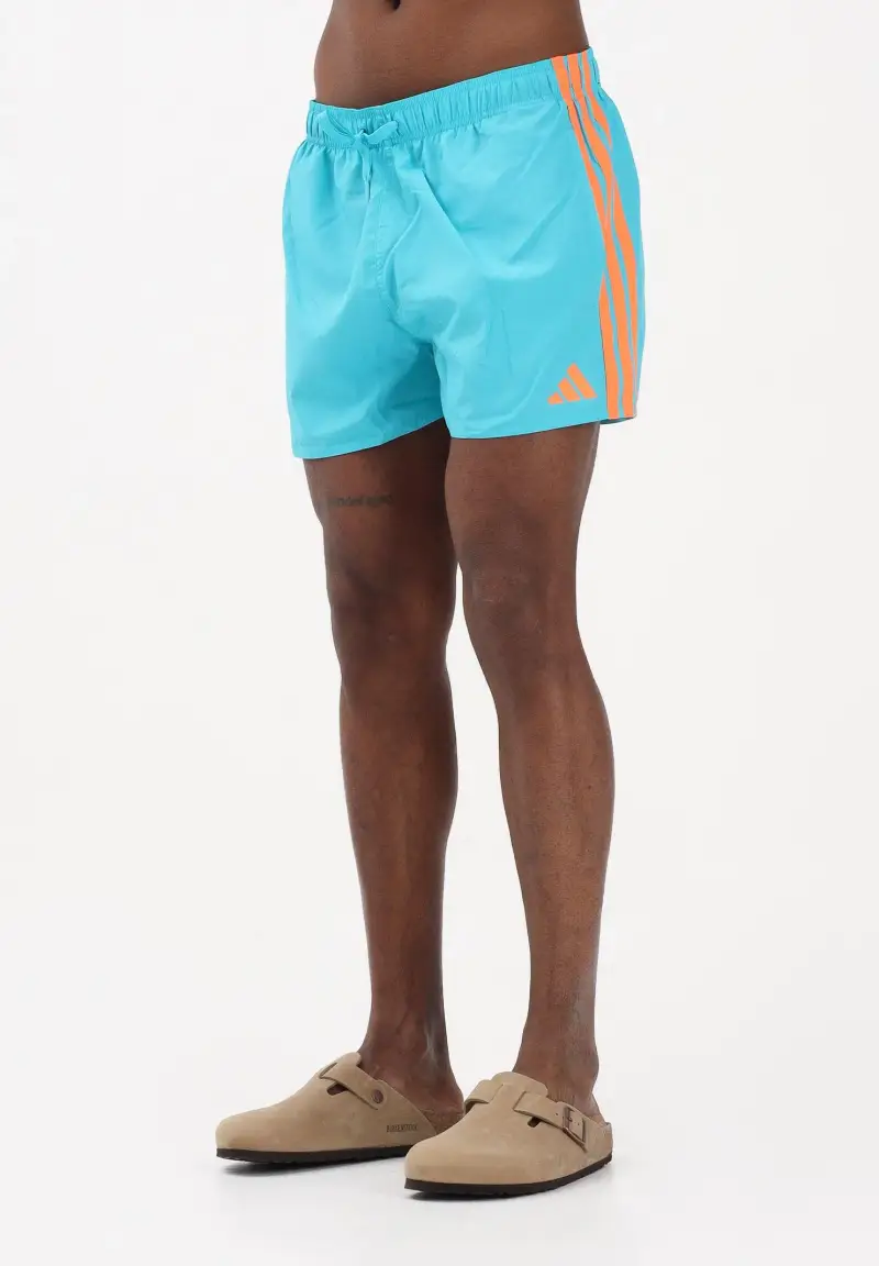 Shorts mare 3 STRIPES turchese da uomo