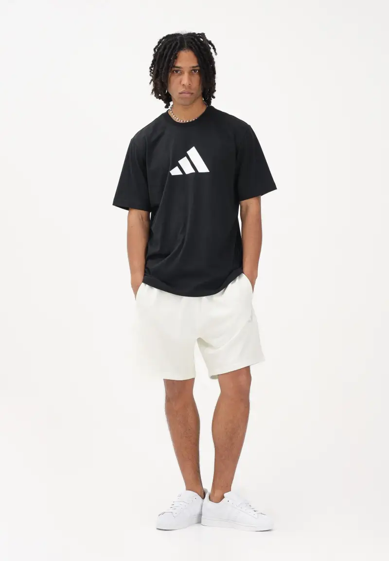 Shorts sportivo ALL SZN French Terry bianco da uomo miniatura 2