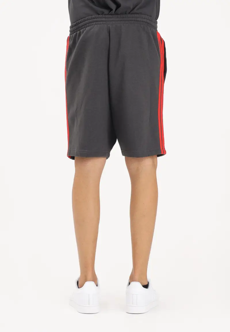 Shorts sportivo DNA del team Audi Revolut F1® grigio e rosso da uomo miniatura 3