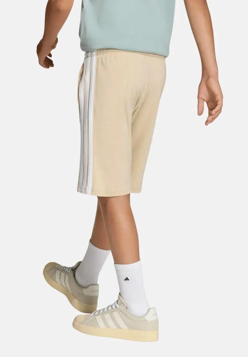 Shorts sportivo Essentials crema per bambino e bambina miniatura 2