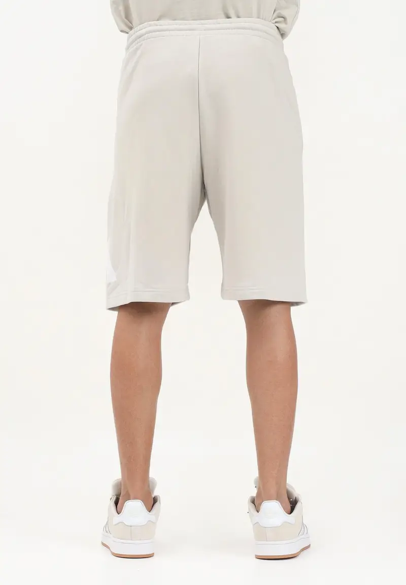 ADIDAS PERFORMANCE Shorts sportivo Essentials Logo Grande French Terry beige da uomo miniatura 2