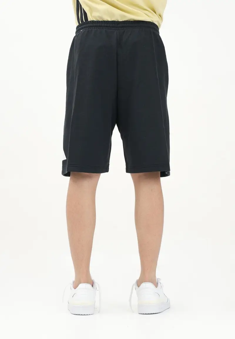 ADIDAS PERFORMANCE Shorts sportivo Essentials Logo Grande French Terry nero da uomo miniatura 2