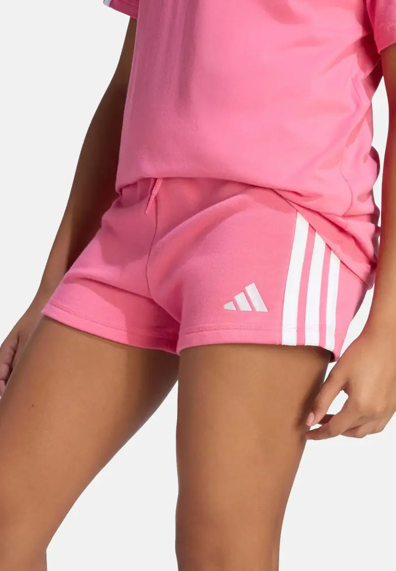 Shorts sportivo Essentials rosa da bambina miniatura 2