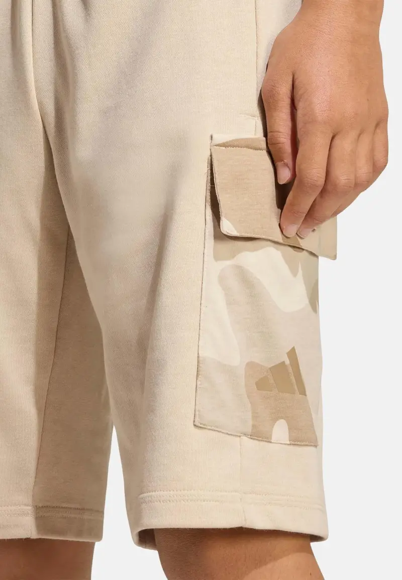 Shorts sportivo Seasonals Camo beige per bambino e bambina miniatura 2