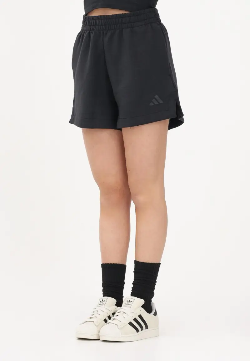 Shorts sportivo Soft Lux Loose nero da donna