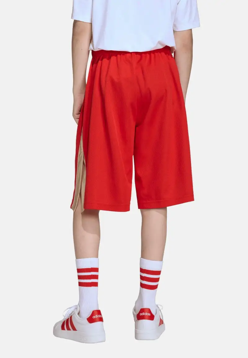 Shorts sportivo Stadium Mesh rosso da bambino miniatura 3