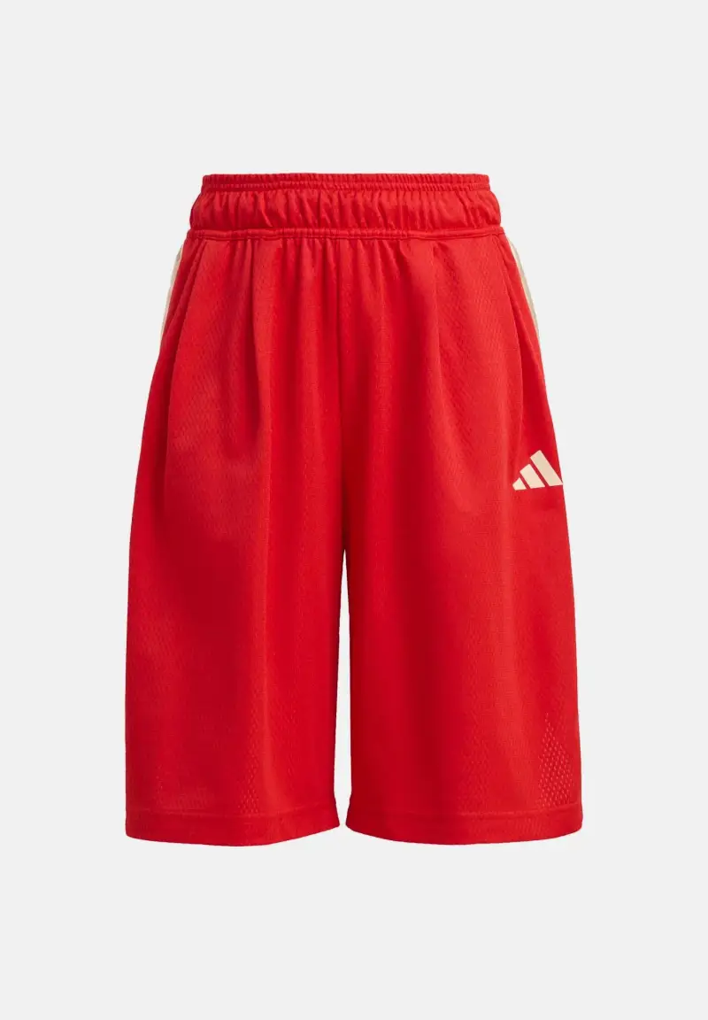 Shorts sportivo Stadium Mesh rosso da bambino