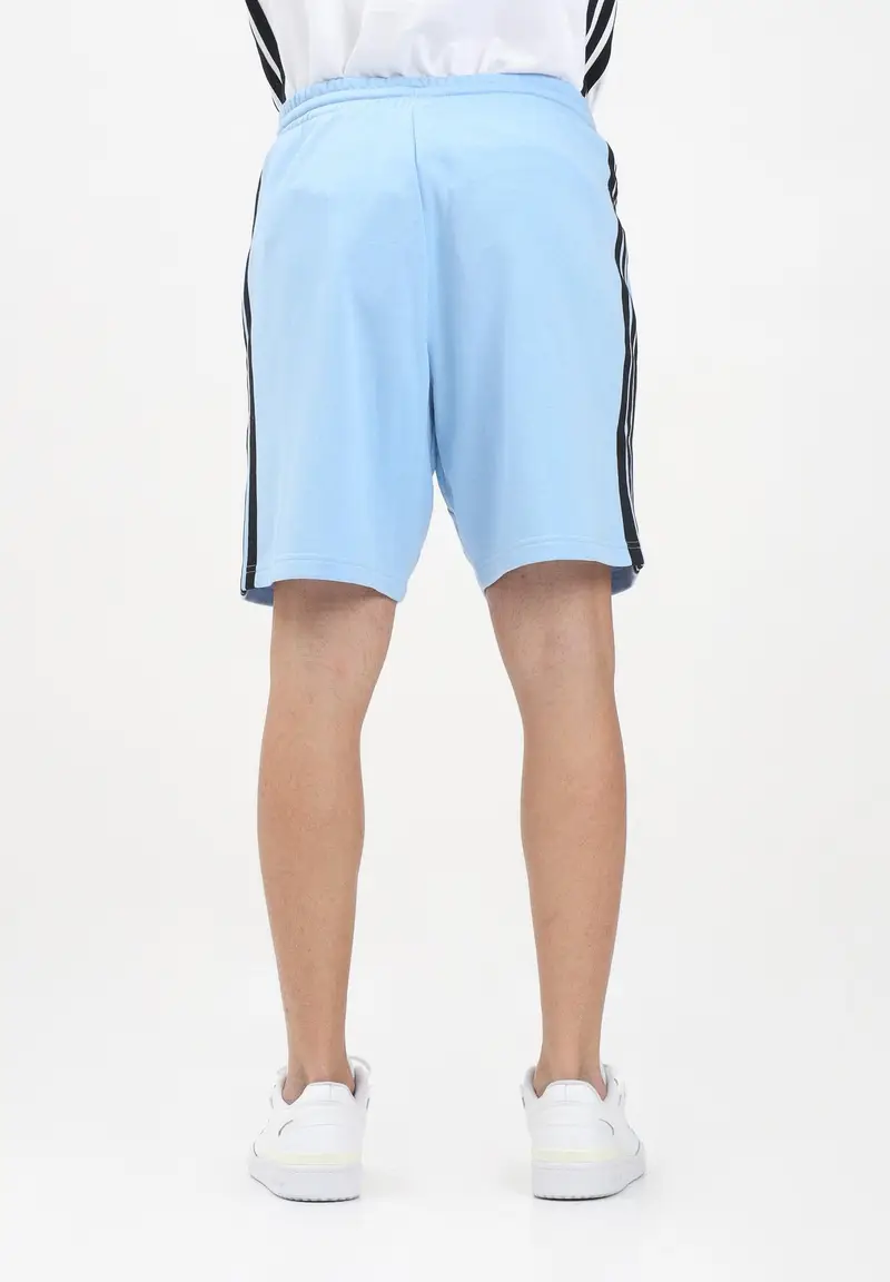 ADIDAS PERFORMANCE Shorts sportivo Train Essentials Piqué 3-Stripes azzurro da uomo miniatura 2