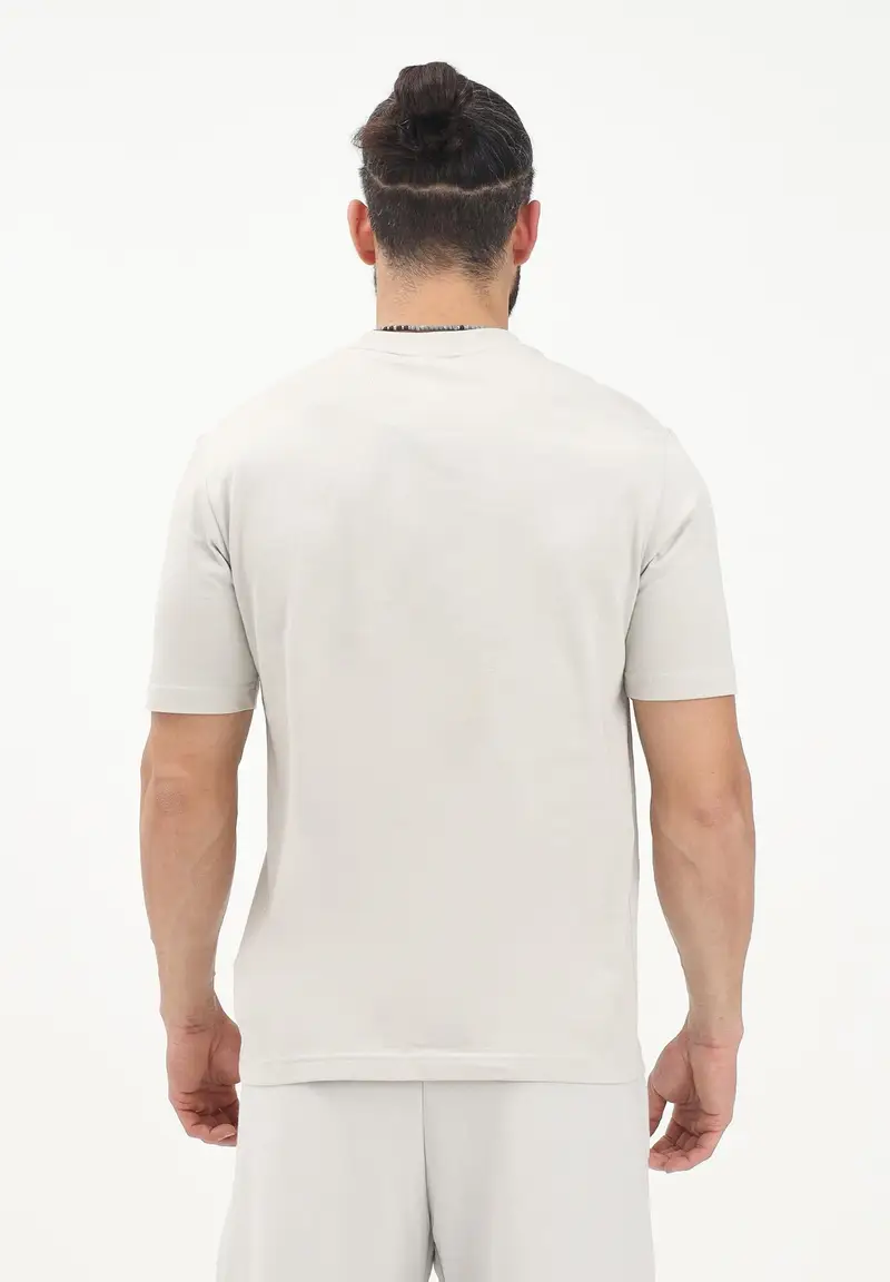 Adidas Performance T-shirt Uomo Beige 919924 miniatura 2