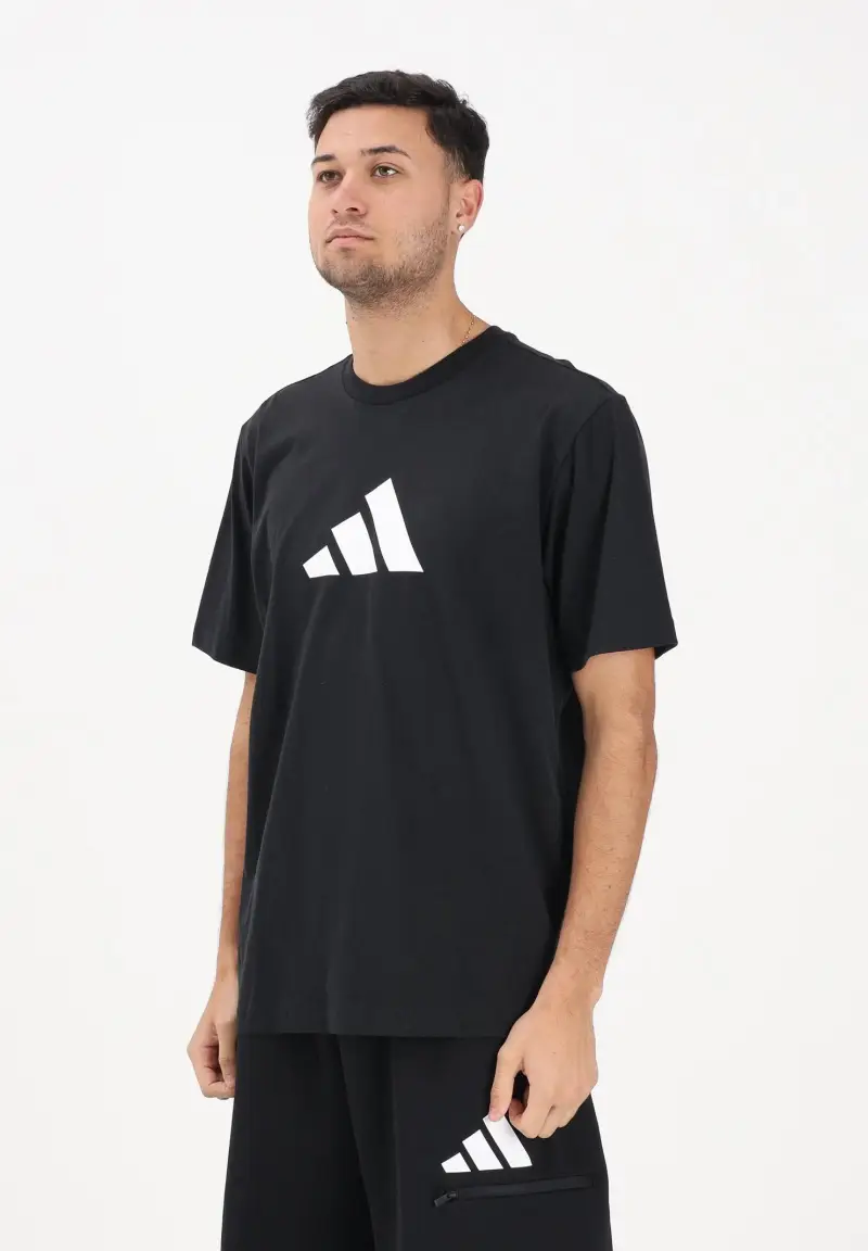 T-shirt a manica corta FUTURE ICONS nera da uomo