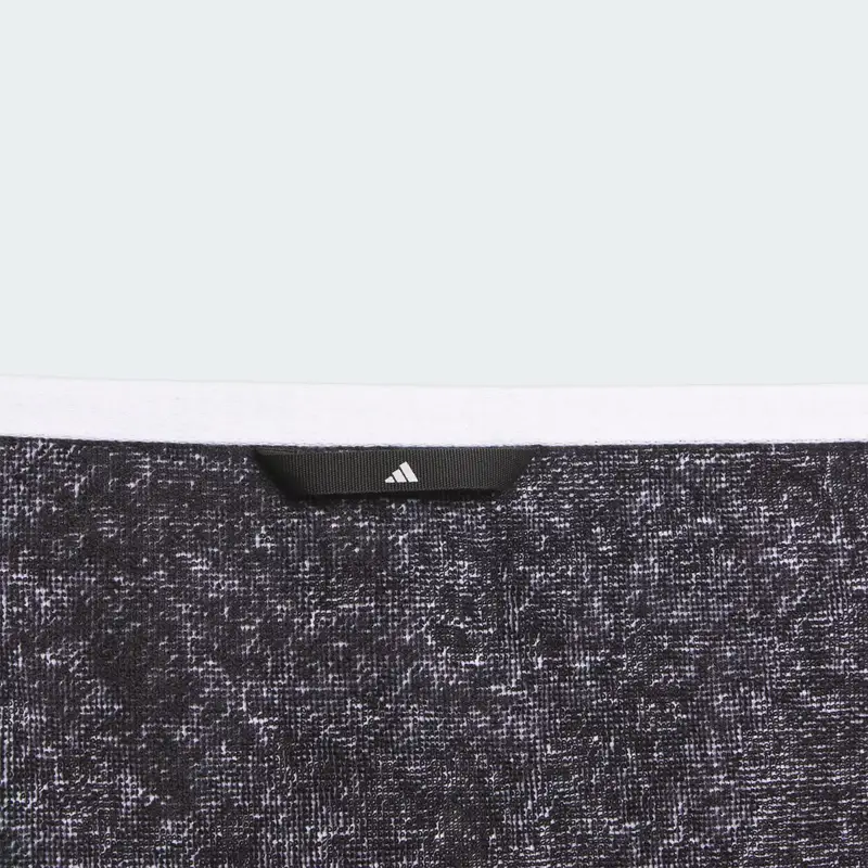 Telo da mare nero / bianco miniatura 2