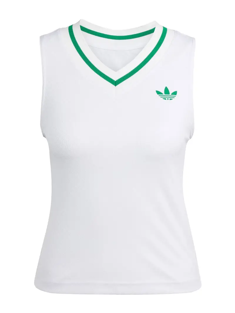 Top sportivo Pro verde / bianco