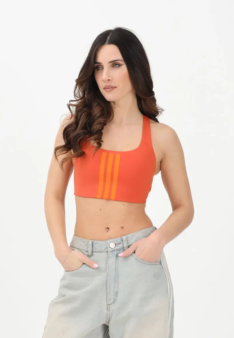 Adidas Performance Top Donna Arancione 4158339 miniatura 2