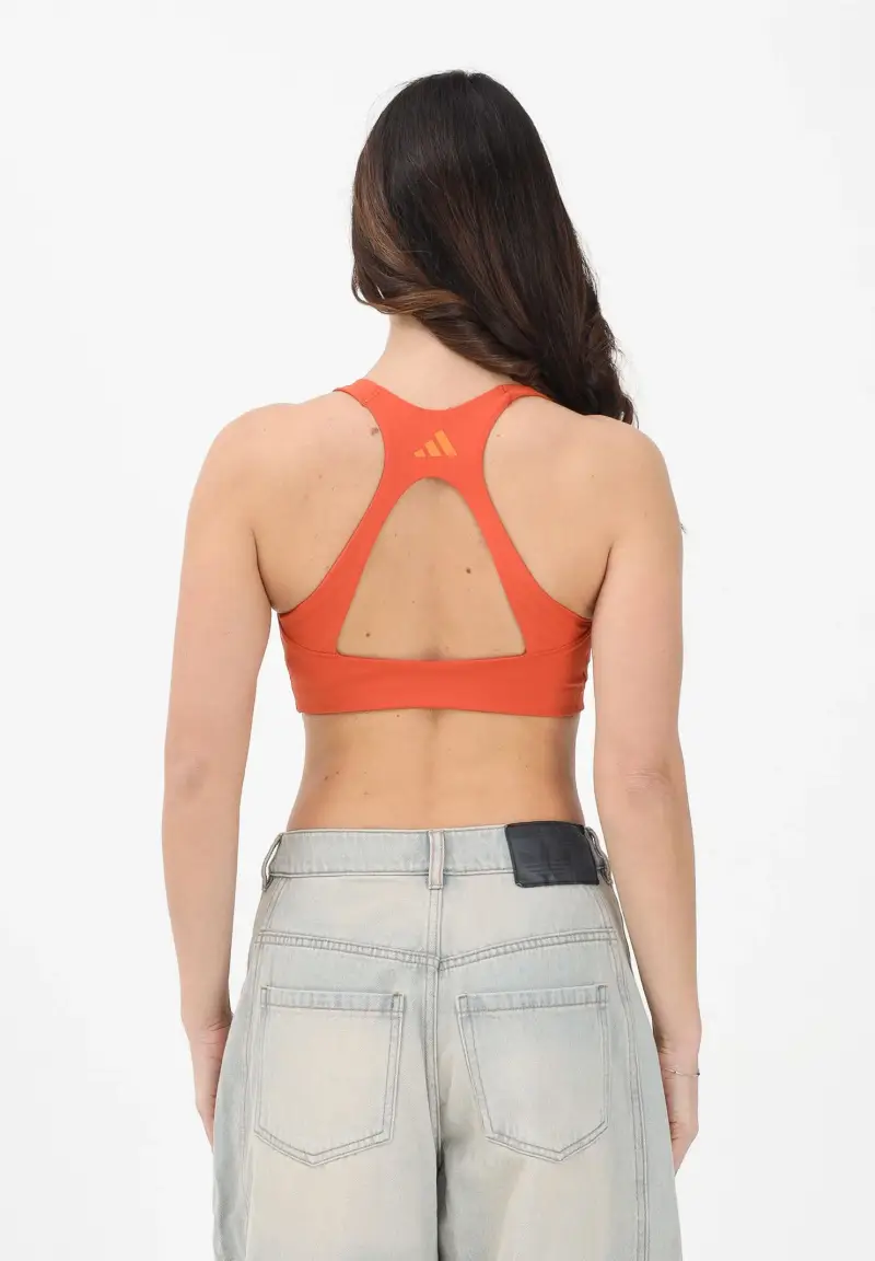 Adidas Performance Top Donna Arancione 4158339 miniatura 3