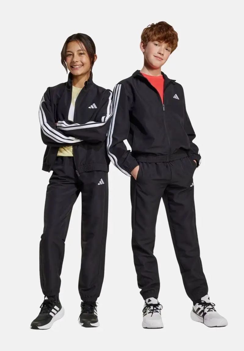 Tuta Climacool Essential nera per bambino e bambina miniatura 2