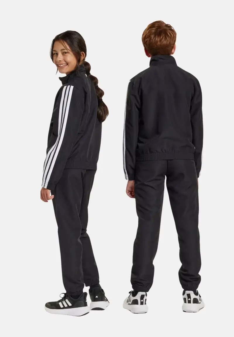 Tuta Climacool Essential nera per bambino e bambina miniatura 3