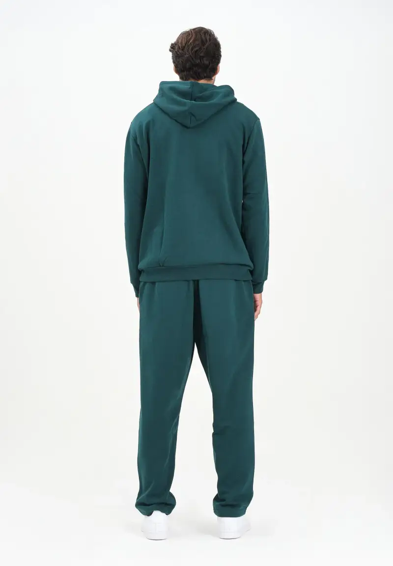 Tuta Colorblock verde da uomo miniatura 3