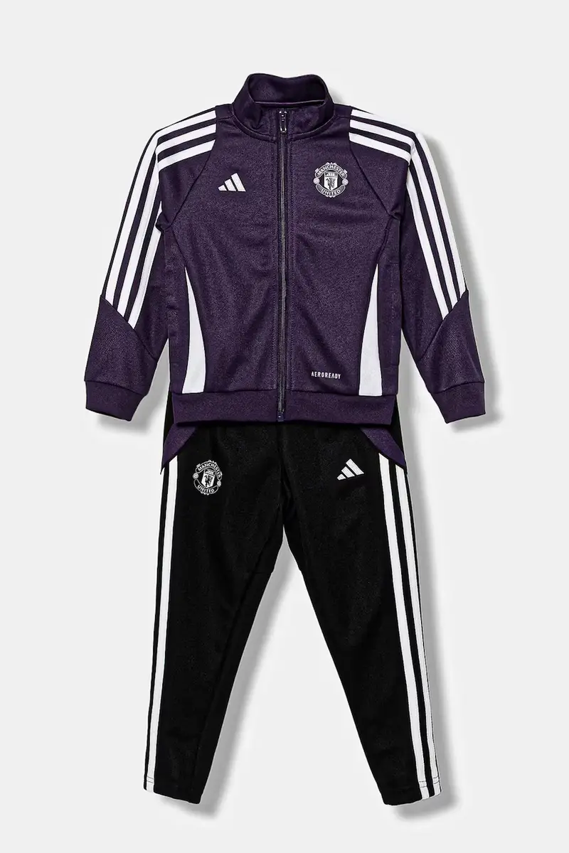 tuta per bambini Manchester United colore violetto JN9683