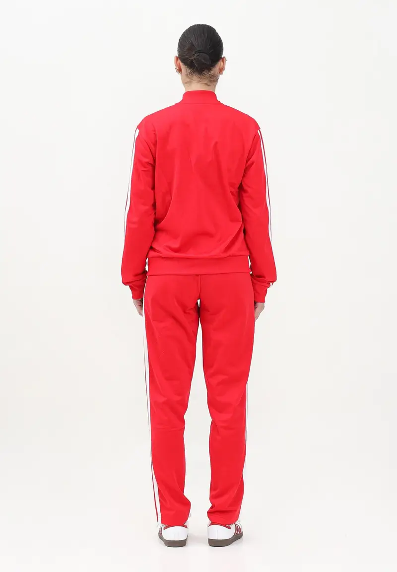ADIDAS PERFORMANCE Tuta sportiva Essentials 3-Stripes rossa da donna miniatura 2