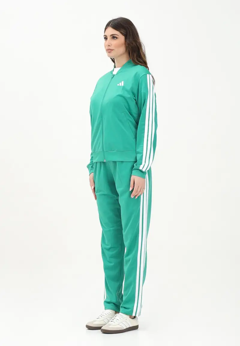 ADIDAS PERFORMANCE Tuta sportiva Essentials 3-Stripes verde da donna