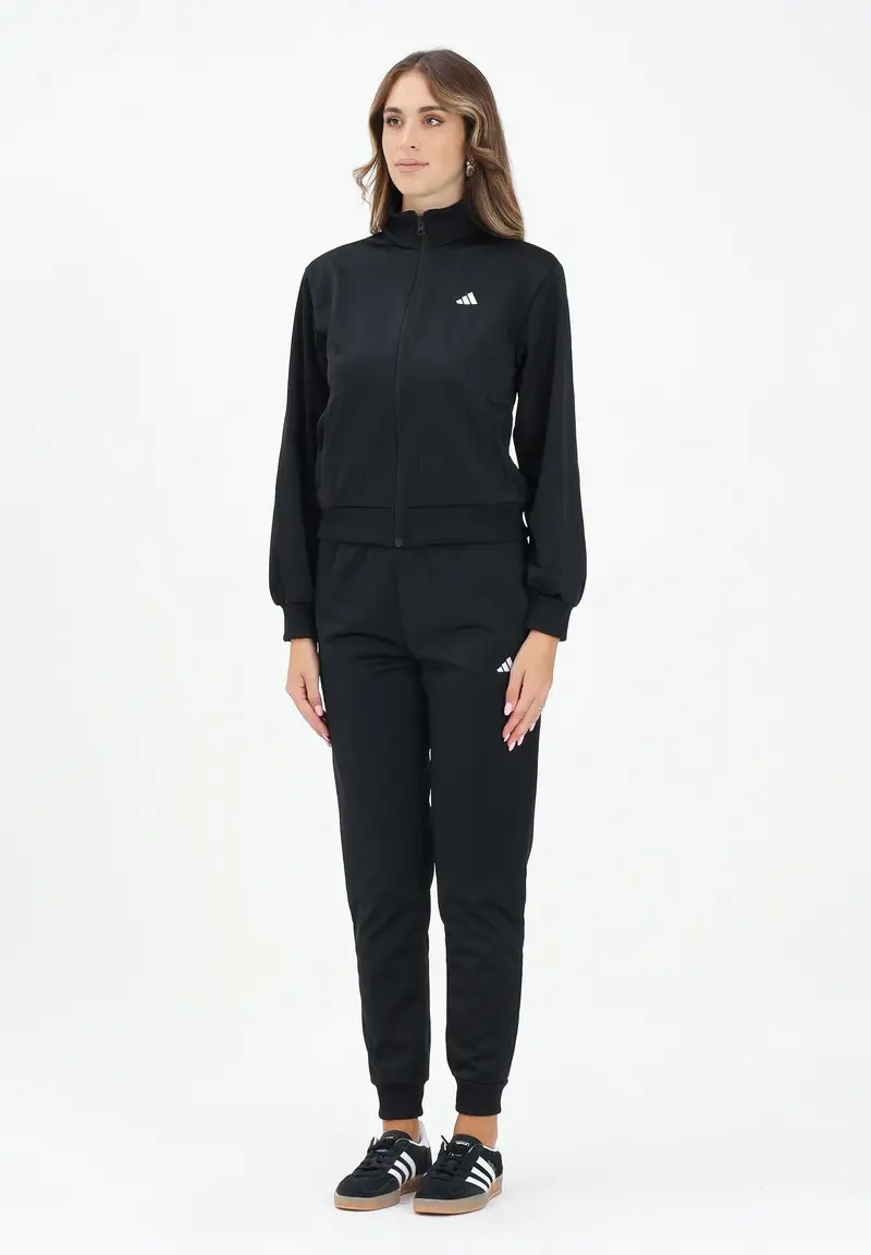 Tuta sportiva Essentials Feel Cozy nera da donna