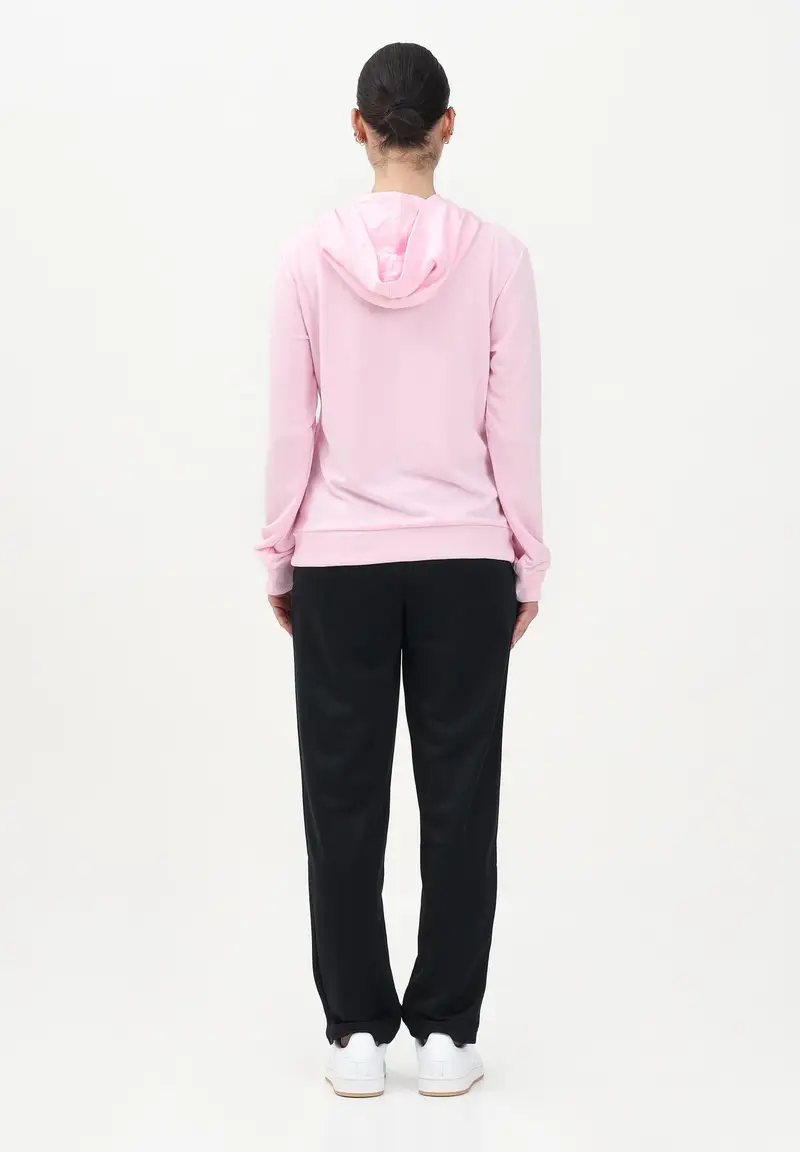 ADIDAS PERFORMANCE Tuta sportiva Essentials Linear rosa e nera da donna miniatura 2