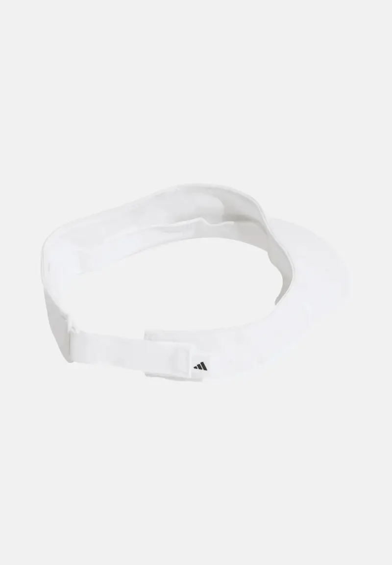 Visiera Climacool bianca per uomo e donna miniatura 3